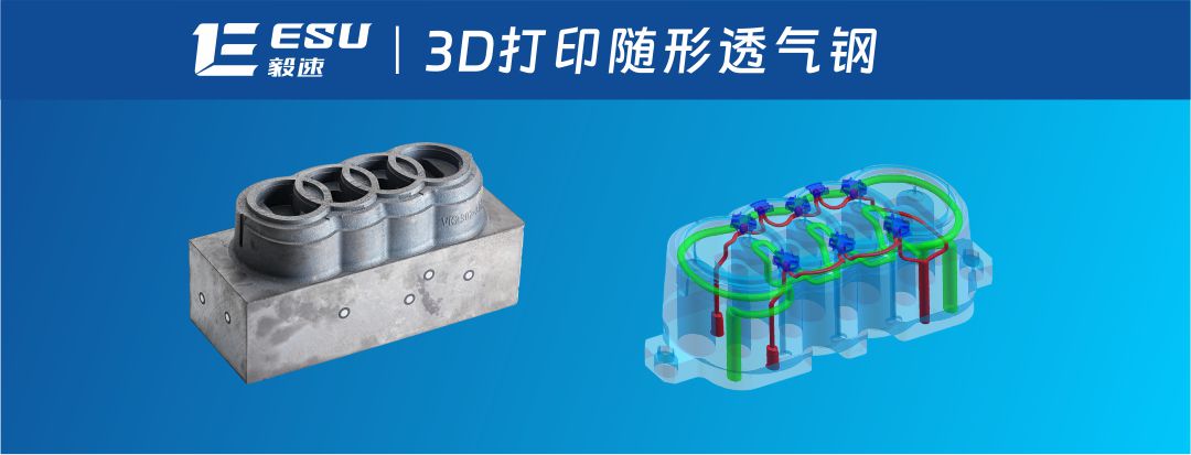 直播预告丨毅速副总王利军与您聊聊困气排气解决新方案--3D打印随形透气钢